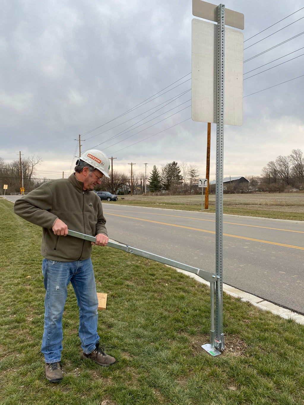 JackJaw® 511 Square Sign Post Super Puller 3 1/4" - 3 1/2"