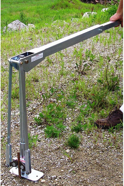 Pull ground rods 